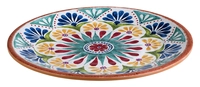 Arabesque Assiette coupe plate, Ø 26.5 cm, mélamine, coloré_1