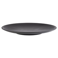 Assiette Nero, Ø 33 cm en mélamine, noir_1