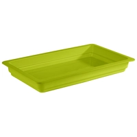 Récipient GN 1/1, porcelaine, vert, H: 60 mm 530 x 325 mm, 7.1 L