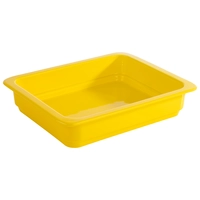 Récipient GN 1/2, porcelaine, jaune, H: 60 mm 325 x 265 mm, 3.4 L