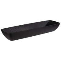 GN 2/4 Schale Nero, 53 x 16.2 cm, H: 7.5 cm 