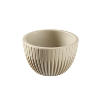 Dipschälchen Lineo, Ø 6 cm, H: 3.5 cm Melamin, grau