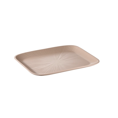 GN 1/2 Plateau Nero, 32.5 x 26.5 cm, H: 2.5 cm en mélamine, beige_1