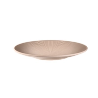 Assiette Nero, Ø 26 cm, H: 3 cm en mélamine, beige