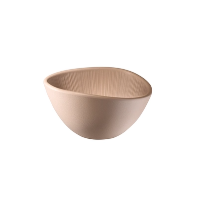 Bol Nero, 14.5 x 12.5 cm, H: 8 cm en mélamine, beige_1
