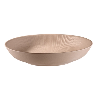 Bol Nero, Ø 22.5 cm, H: 4.5 cm en mélamine, beige_1