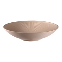 Bol Nero, Ø 30 cm, H: 7 cm en mélamine, beige