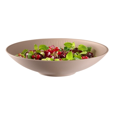 Bol Nero, Ø 30 cm, H: 7 cm en mélamine, beige_2