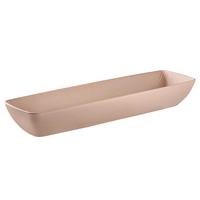 GN 2/4 Bol Nero, 53 x 16.2 cm, H: 7.5 cm en mélamine, beige