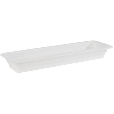 GN 2/4 Récipient,porcelaine, blanc, H: 60 mm 530 x 162 mm, 3.0 L_1