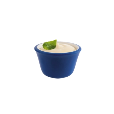 Dipschälchen, Ø 6 cm, H: 4 cm, 40 ml Blau, grau_2