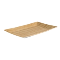 Bamboo Tablett, 34.5 x 21.5 cm H: 3 cm, Melamin                       