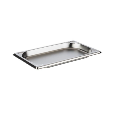 GN 1/4 Basic Plaque à glisser, inox, H: 20 mm 265 x 162 mm_1