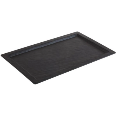 GN 1/1 Plateau Slate noir, 53 x 32.5 cm, H: 1.5 cm en optique ardoise_1