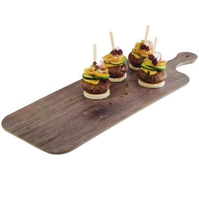 Tablett Oak, 61 x 20 cm, H: 1.5 cm, Melamin, Eichenoptik_2