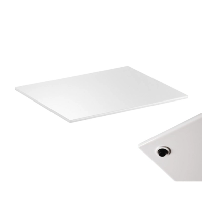 GN 1/2 Tablett Zero, 32.5 x 26.5 cm, H: 1.5 cm Melamin, weiss_1