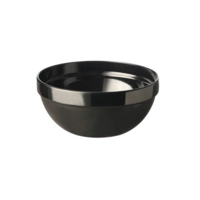 Schale Casual Maxi, Ø 12 cm, H: 5.5 cm Melamin, schwarz, 0.25 Liter