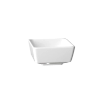 Schale Float, 9 x 9 cm, H: 4.5 cm Melamin, weiss, 0.16 Liter