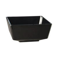 Schale Float, 19 x 19 cm, H: 9.5 cm Melamin, schwarz, 1.9 L