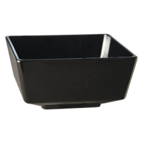 Schale Float, 25 x 25 cm, H: 12 cm Melamin, schwarz, 4.7 L
