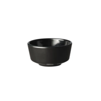 Schale rund Float, Ø 5.5 cm, H: 3 cm Melamin, schwarz, 0.03 Liter