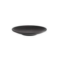 Nero Teller flach, Ø 21 cm, schwarz Melamin