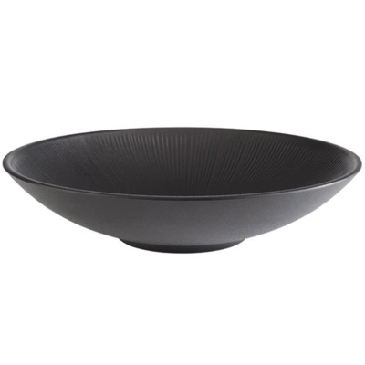 Nero Schale, Ø 30 cm, H: 7 cm, 2.2l, schwarz, Melamin_1