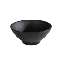 Nero Schale, Ø 19 cm, H: 8 cm, 0.9l, schwarz, Melamin