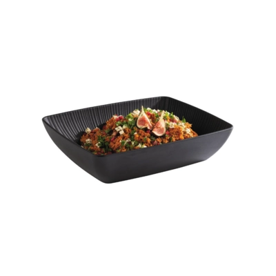 GN 1/2 Schale Nero 32.5 x 26.5 cm, H: 7.5cm, 3.5l, Melamin, schwarz_2
