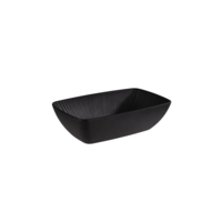 GN 1/4 Schale Nero 26.5 x 16.2 cm, H: 7.5cm, 1.5l, Melamin, schwarz