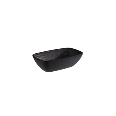 GN 1/9 Schale Nero 17.6 x 10.8 cm, H: 5.5cm, 0.35l Melamin, schwarz_1