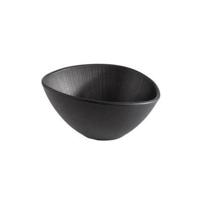 Nero Schale, 19 x 16.5 cm, H: 9 cm, 0.5l, schwarz, Melamin_1
