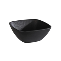 Nero Schale 19.5 x 19.5 cm, H: 8 cm, 1.5l, schwarz Melamin