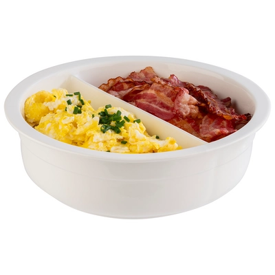 Insert en porcelaine, compartimenté « ORBIT », 29,5 x 29,5 cm, 1,4 litre chacun_2