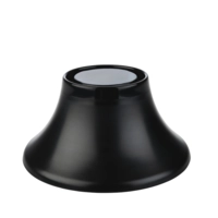 Ständer Frida, Ø 16.5 cm, H: 8 cm Melamin, schwarz