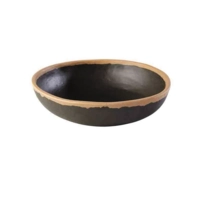 Crocker Bol, Ø 16.5 cm, H: 4 cm, 50 cl, mélamine, brun
