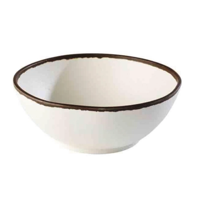 Crocker Schale , Ø 21 cm, H: 8 cm, 145 cl, Melamin, weiss_1
