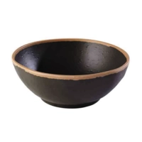 Crocker Schale, Ø 21 cm, H: 8 cm, 145 cl Melamin, braun