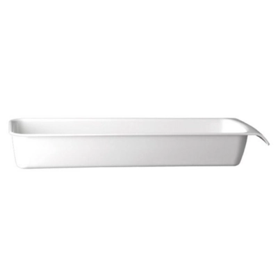 GN 2/4 Schale Cascade weiss, 53x16.2cm, H: 7.5cm, 3.65 Liter_1