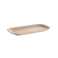 Nero GN 1/3 Tablett, 32.5 x 17.6 cm, H: 2.5 cm,  sand, Melamin