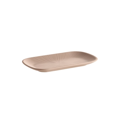 Nero GN 1/3 Tablett, 26.5 x 16.2 cm, H: 2.5 cm,  sand, Melamin_1