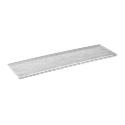 GN 2/4 Tablett Footmark, 53 x 16.2 cm, H: 1.5 cm,  Melamin_1