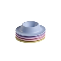 Eierbecher, Eggy, 4er Set, Ø 8.5 cm, H: 2 cm,  Melamin, bunt