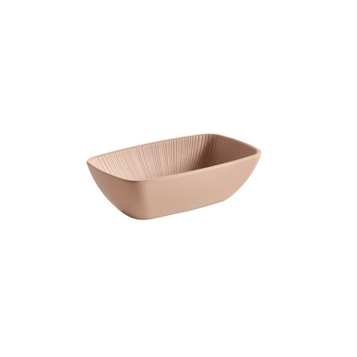 Nero GN 1/9 Schale, 17.6 x 10.8 cm, H: 5.5 cm,  0.35l, sand Melamin_1