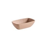 Nero GN 1/9 Schale, 17.6 x 10.8 cm, H: 5.5 cm,  0.35l, sand Melamin