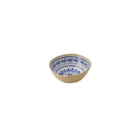 Schale Floryn,  Ø 16 cm, H: 6.5 cm, 0.5l,  Melamin, innen blau / weiss, aussen beige