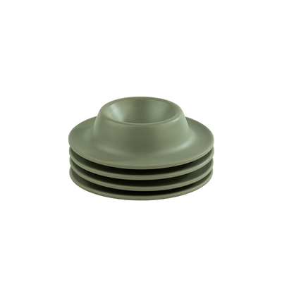 Eierbecher, Eggy, 4er Set, Ø 8.5 cm, H: 2 cm,  Melamin, grün_1
