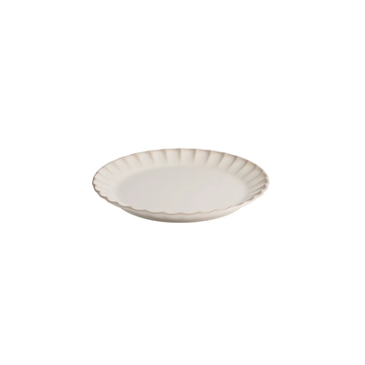 Assiette Arumi, Ø 26 cm, H: 3 cm,  mélamine, blanc / beige_1
