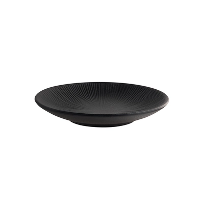 Nero Teller, Ø 18 cm, H: 3 cm,  schwarz, Melamin_1