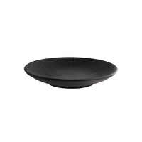 Nero Teller, Ø 18 cm, H: 3 cm,  schwarz, Melamin